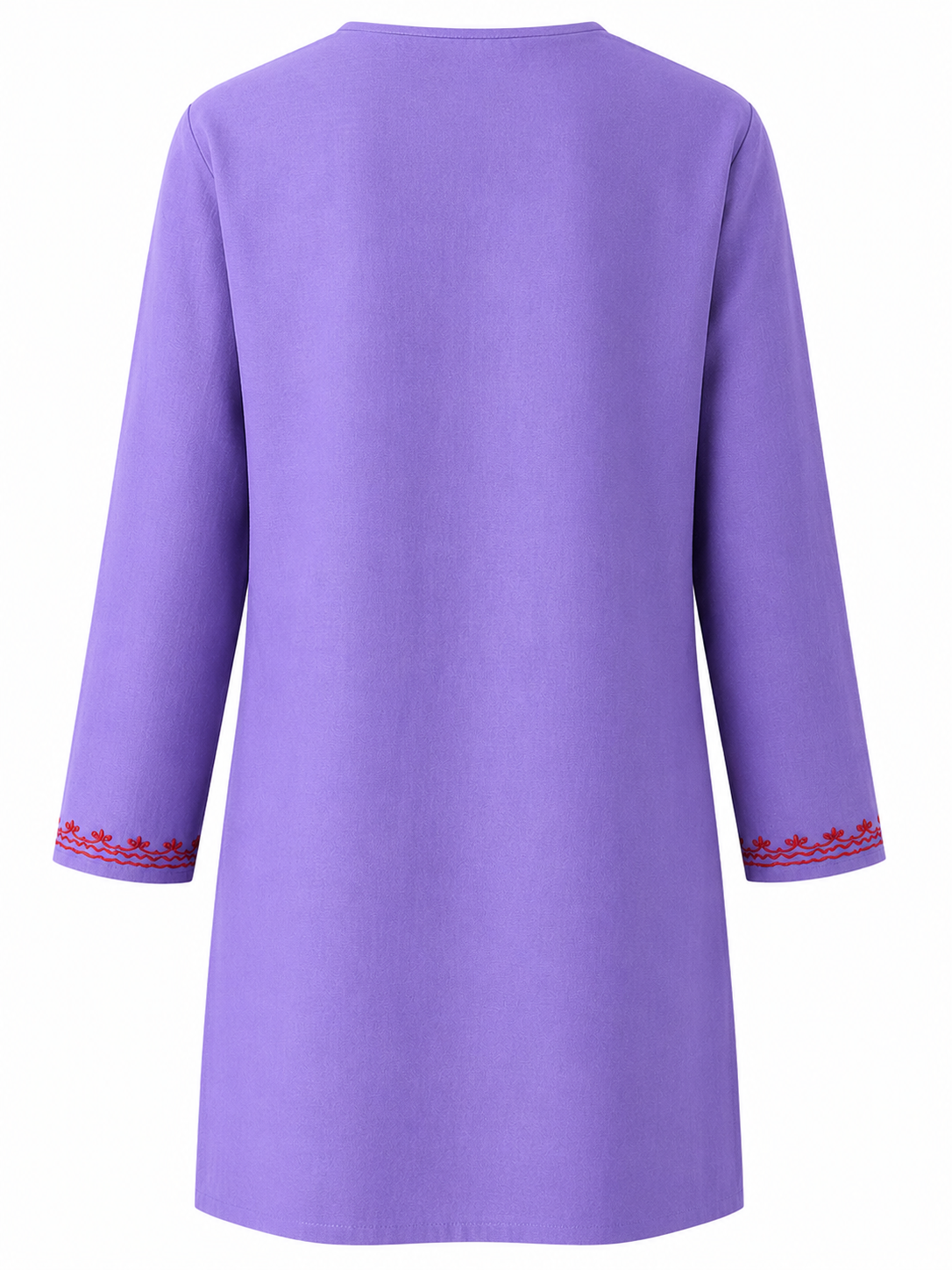 Noor : Aari embroidery summer kurti | Lavender